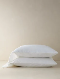 Audrey Ruffle Pillowcase (Set of 2) by Pom Pom at Home