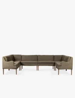 Aurelia U-Shaped Dining Banquette by Amber Lewis x Four Hands