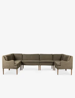 Aurelia U-Shaped Dining Banquette by Amber Lewis x Four Hands