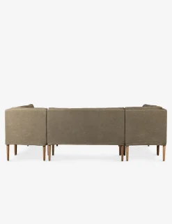 Aurelia U-Shaped Dining Banquette by Amber Lewis x Four Hands