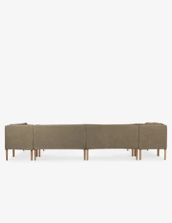 Aurelia U-Shaped Dining Banquette by Amber Lewis x Four Hands