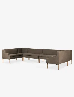 Aurelia U-Shaped Dining Banquette by Amber Lewis x Four Hands