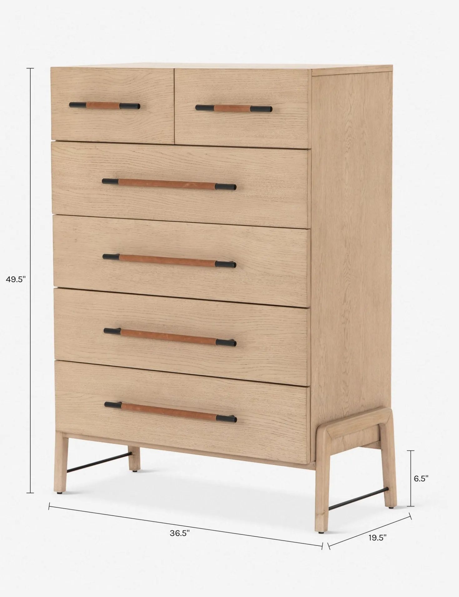 Avalon Tall 6-Drawer Dresser