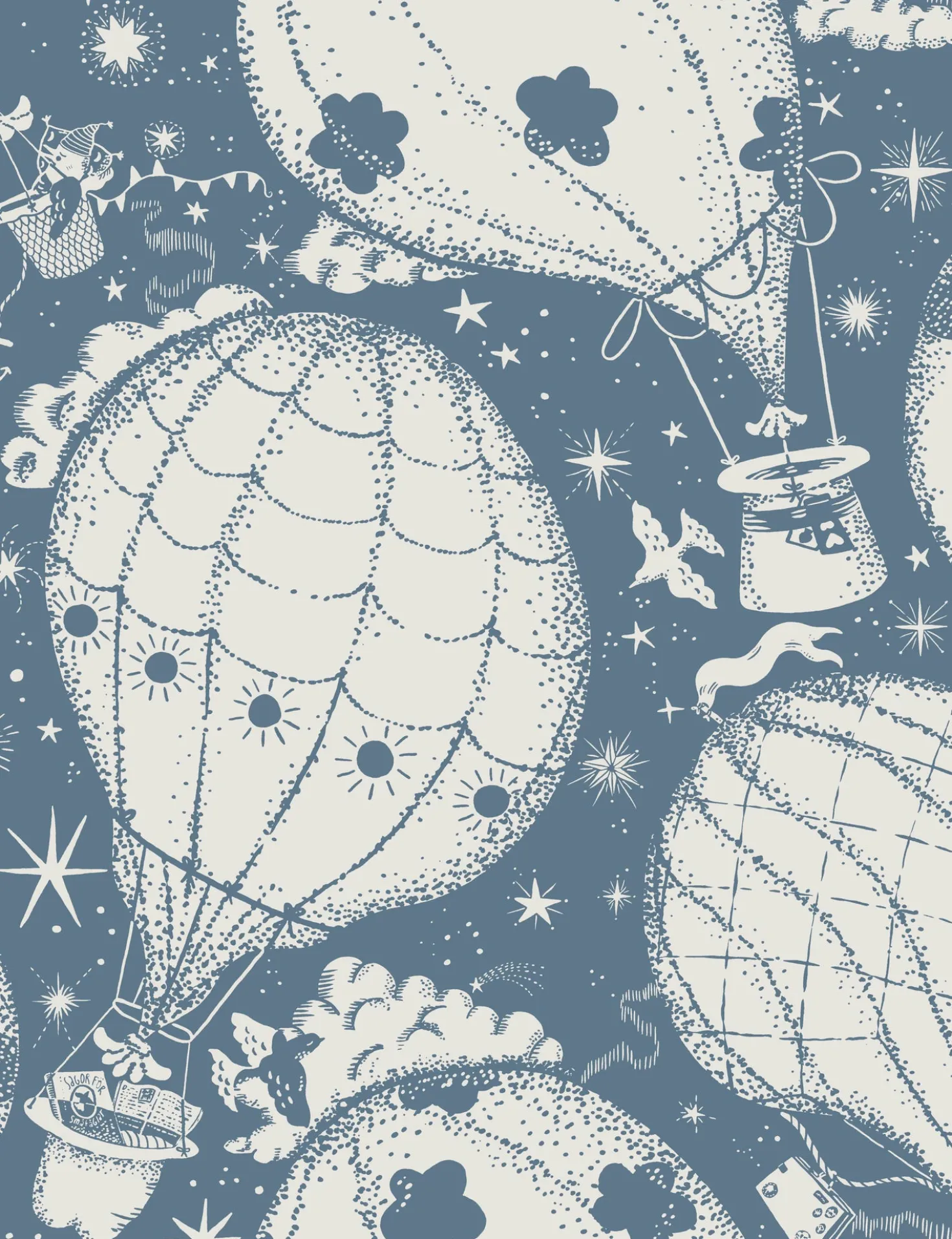Ballongerna Wallpaper by Lina Schnaufer
