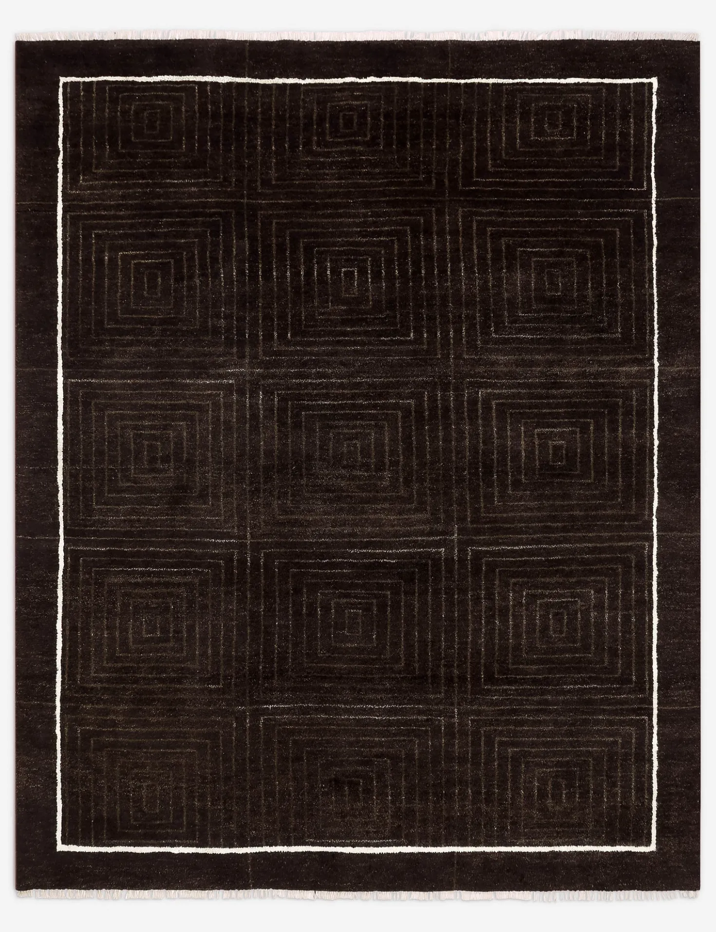 Barcelona Hand-Knotted Wool Rug by Button Atelier x Co.House Designs