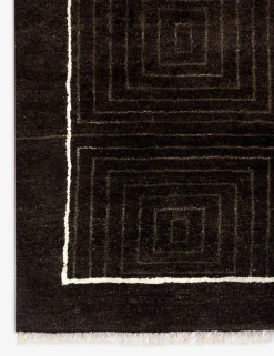 Barcelona Hand-Knotted Wool Rug by Button Atelier x Co.House Designs