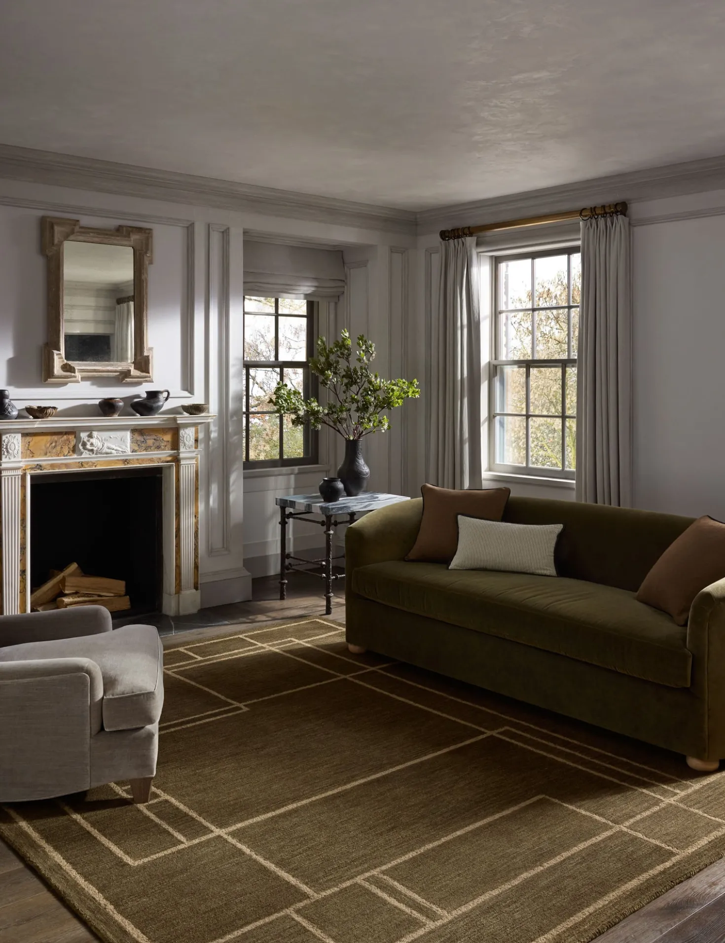 Barrow Hand-Tufted Wool-Blend Rug by Jeremiah Brent x Loloi