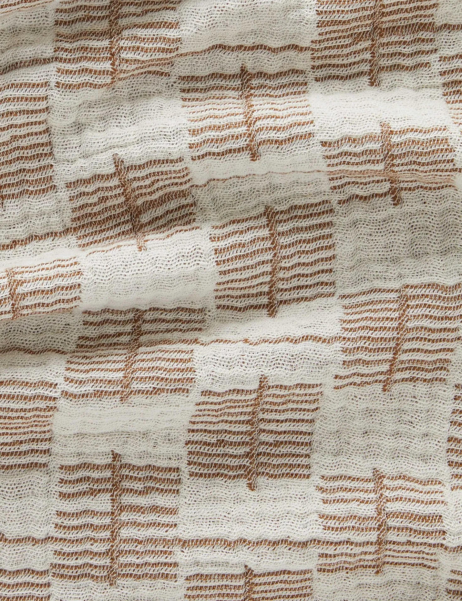 Basketweave Cotton Blanket by Sarah Sherman Samuel