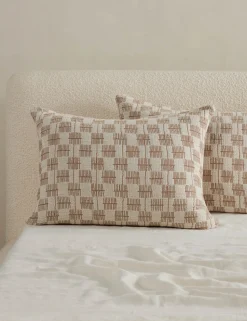 Basketweave Cotton Sham by Sarah Sherman Samuel