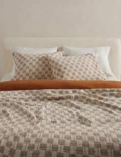 Basketweave Cotton Sham by Sarah Sherman Samuel