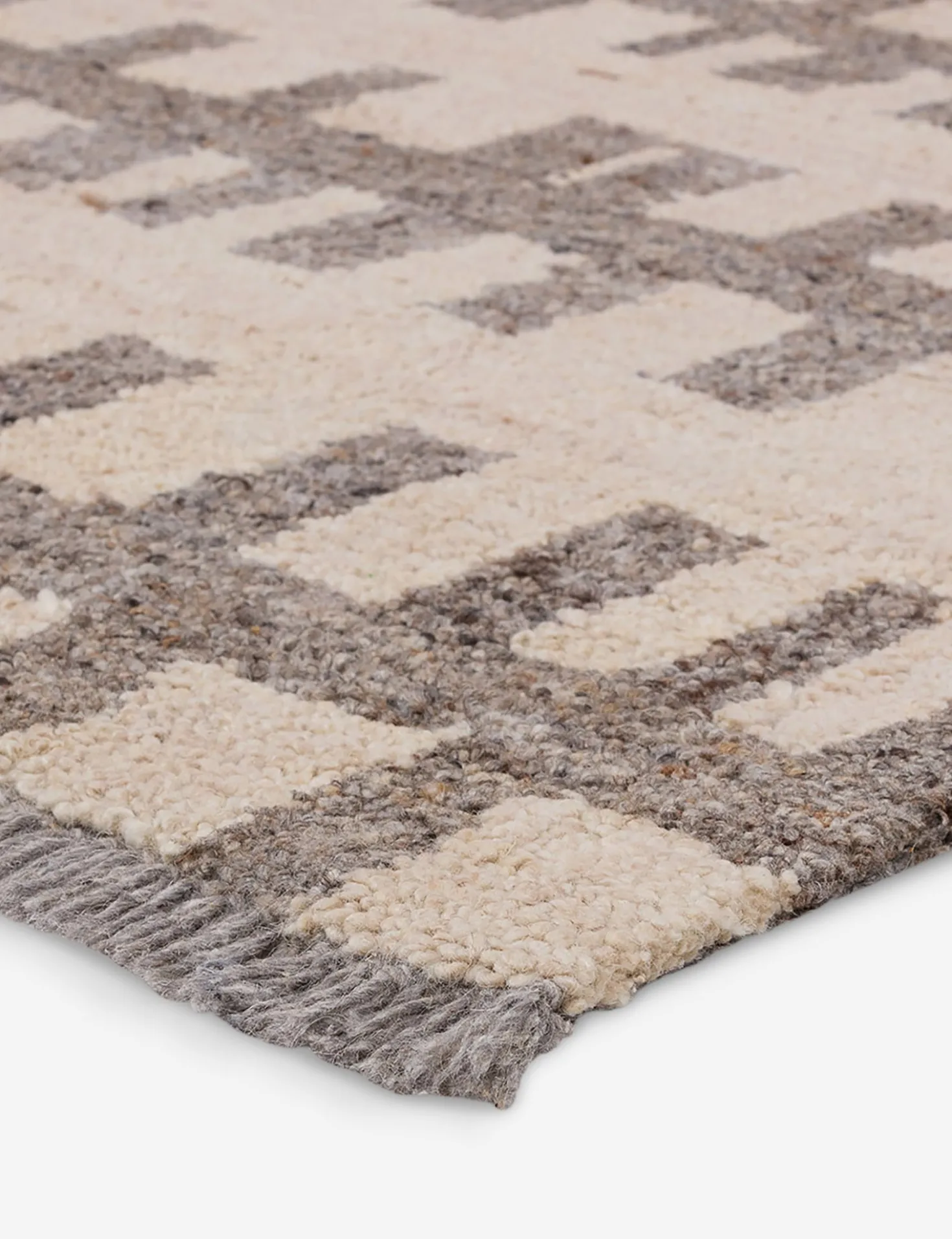 Bedros Hand-Tufted Wool Moroccan-Style Rug