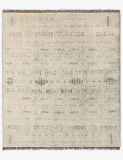 Belgian Hand-Knotted Wool Rug by Button Atelier x Co.House Designs