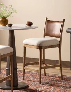 Bella Bar and Counter Stool by Amber Lewis x Four Hands