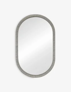 Benga Oval Mirror