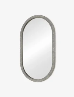 Benga Oval Mirror