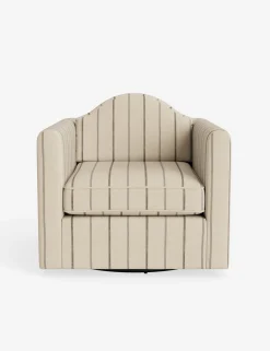 Bernadette Swivel Chair by Sarah Sherman Samuel