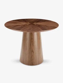 Beth Oval Dining Table, Brown