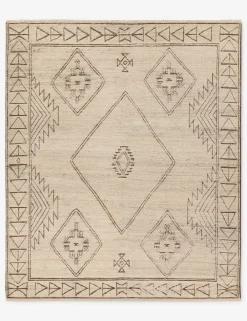 Bethia Hand-Knotted Wool Moroccan-Style Rug