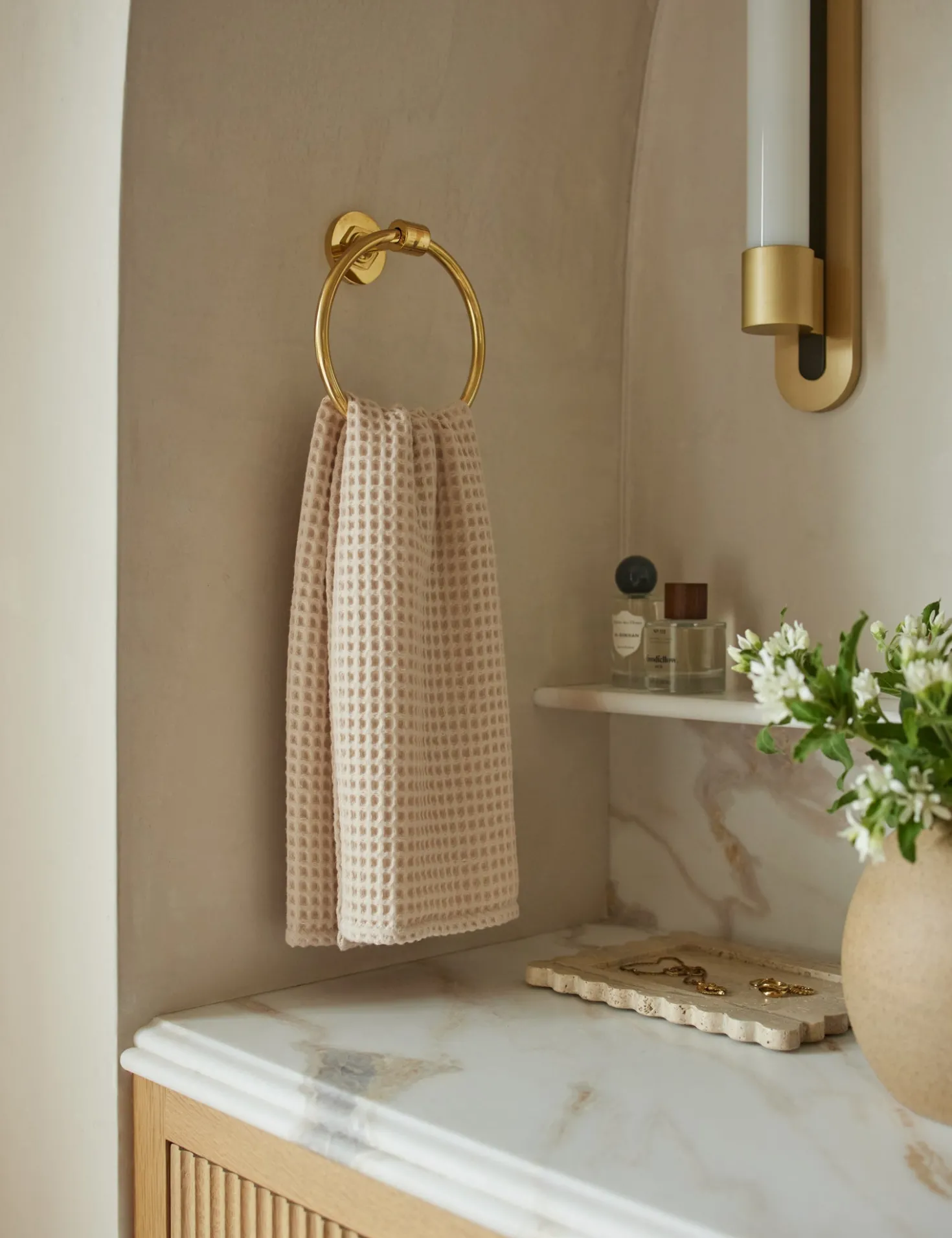 Bexley Organic Cotton Waffle Towel