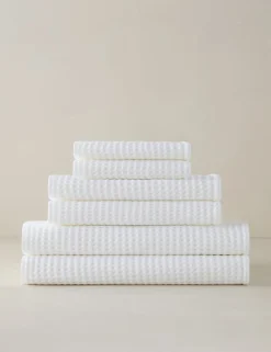 Bexley Organic Cotton Waffle Towel