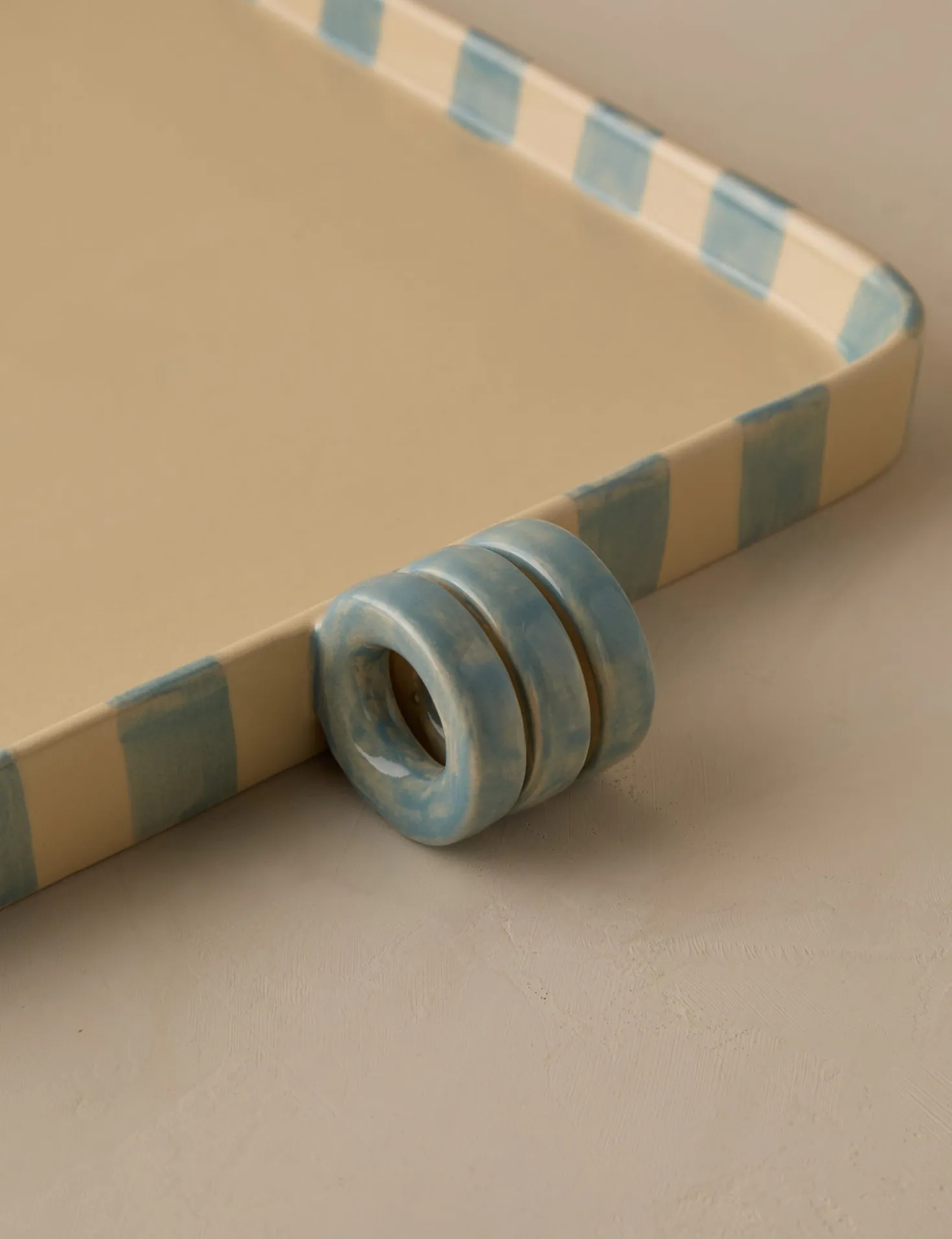 Bibbs Hand-Painted Tray