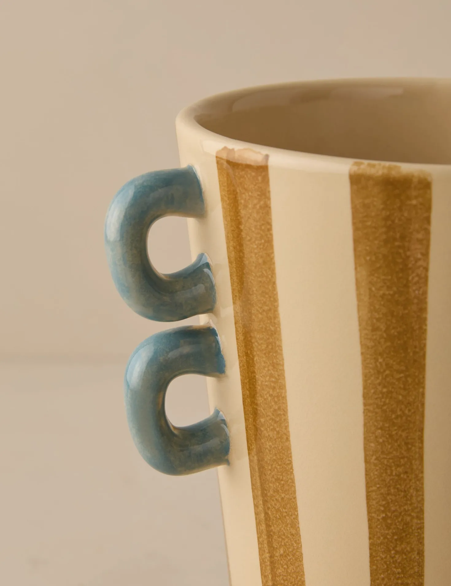 Bibbs Hand-Painted Vase