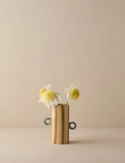 Bibbs Hand-Painted Vase