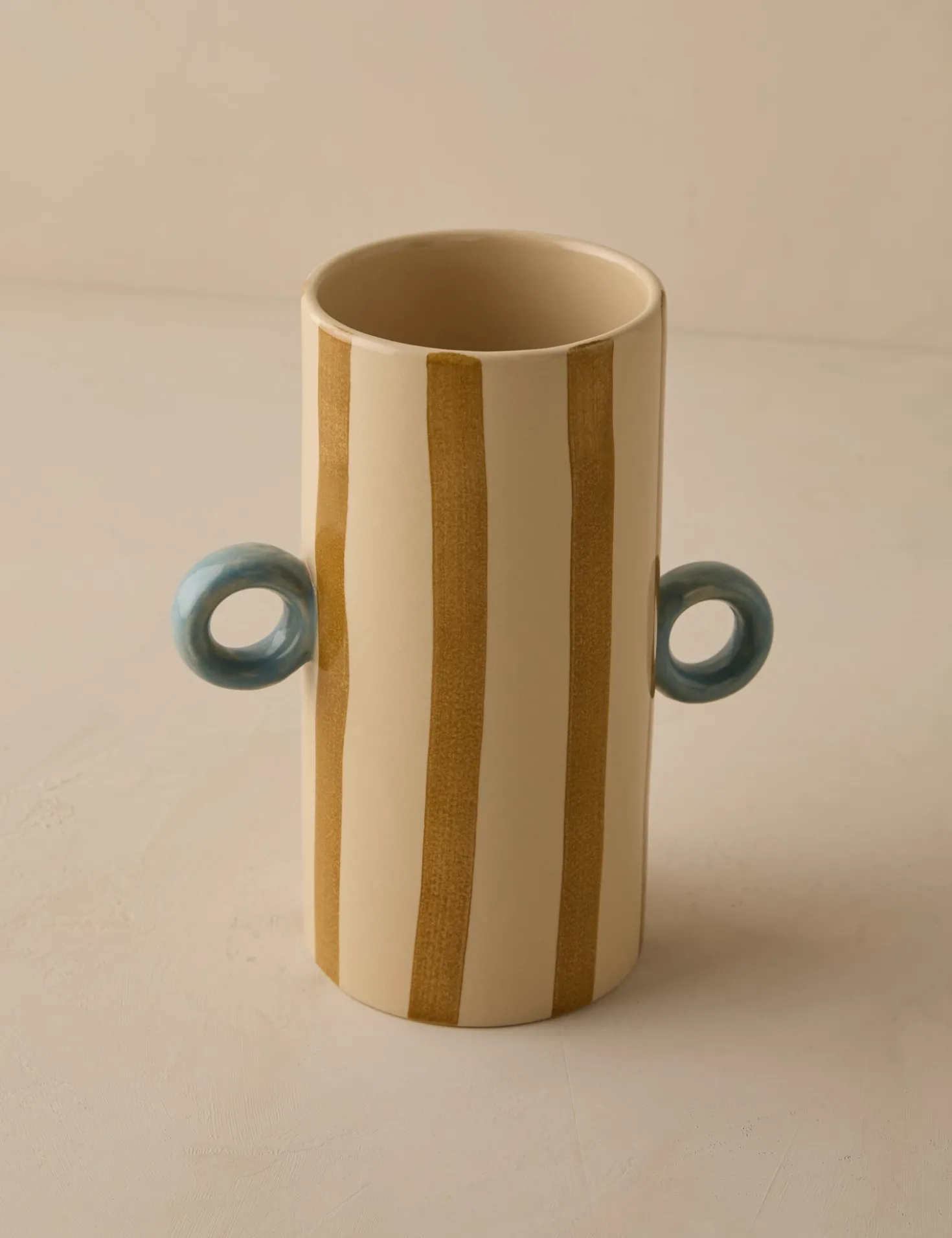 Bibbs Hand-Painted Vase