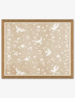 Birds and Flowers Print by Paule Marrot