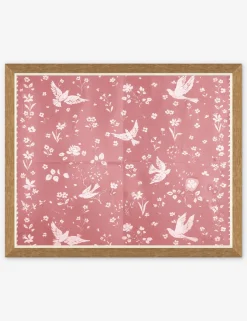 Birds and Flowers Print by Paule Marrot