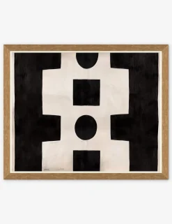 Black and White Print by Paule Marrot