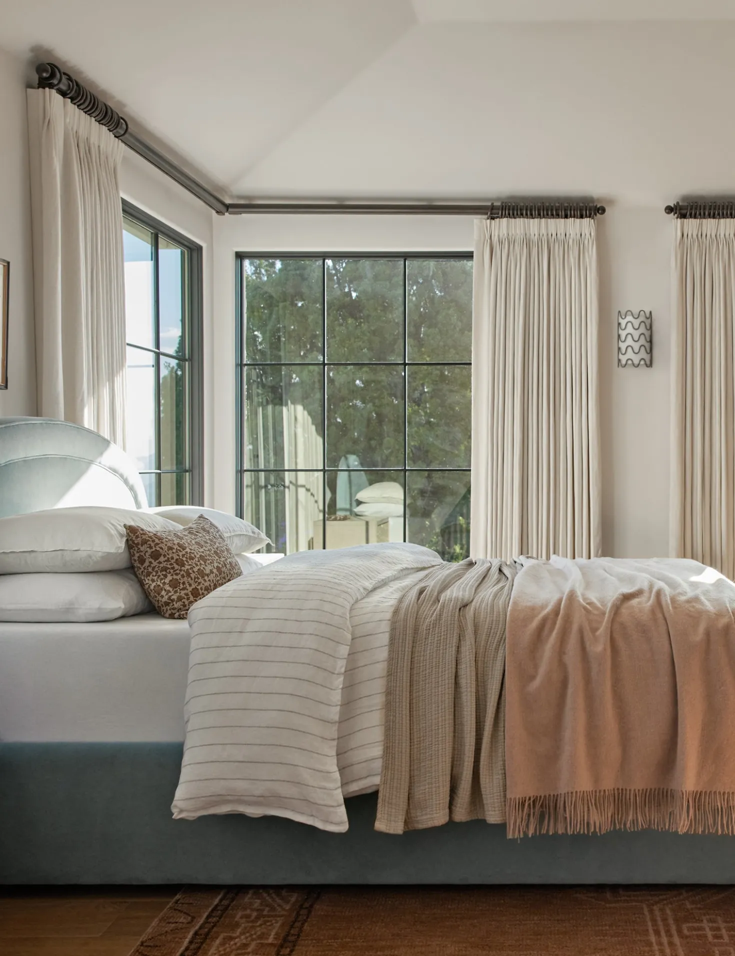 Blake Linen Duvet by Pom Pom at Home