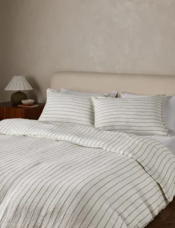 Blake Linen Duvet by Pom Pom at Home