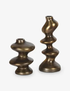 Blobby Candle Holder (Set of 2) by Regina Andrew