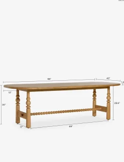 Blume Oval Dining Table