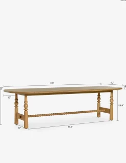 Blume Oval Dining Table