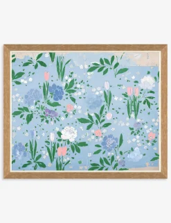 Bonjour Pivoine Print by Paule Marrot