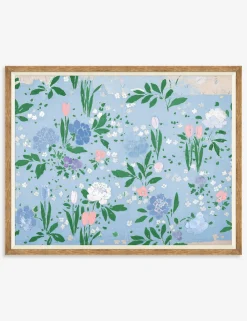 Bonjour Pivoine Print by Paule Marrot