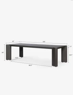 Boone Outdoor Dining Table