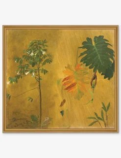 Botanical Study, Jamaica Print by Frederic Edwin Church