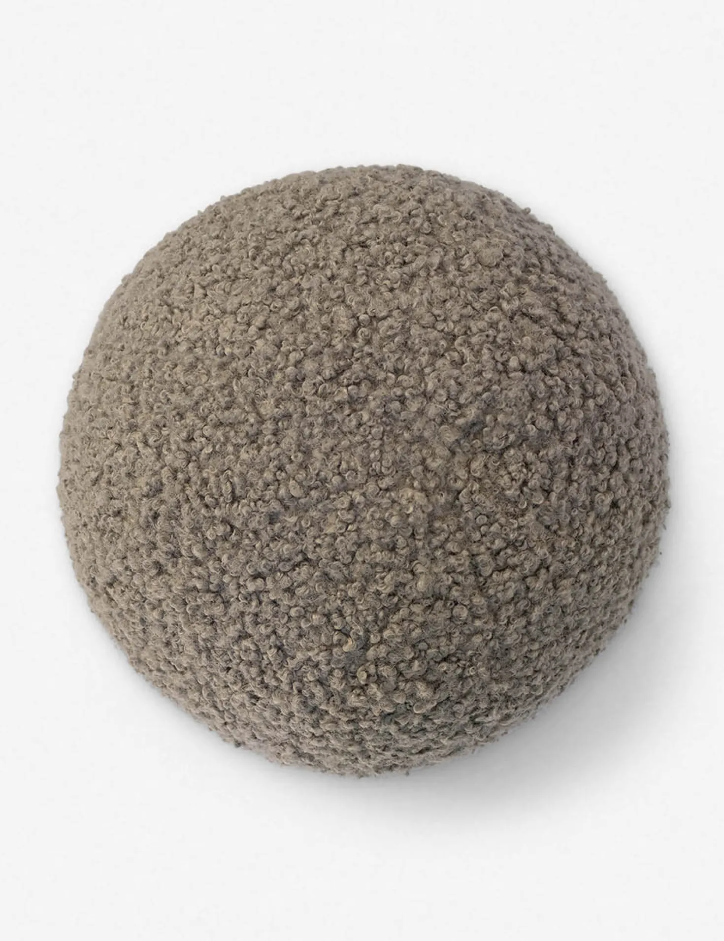 Bouclé Ball Pillow by Sarah Sherman Samuel