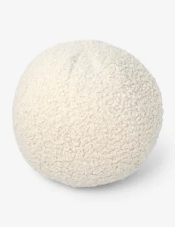 Bouclé Ball Pillow by Sarah Sherman Samuel