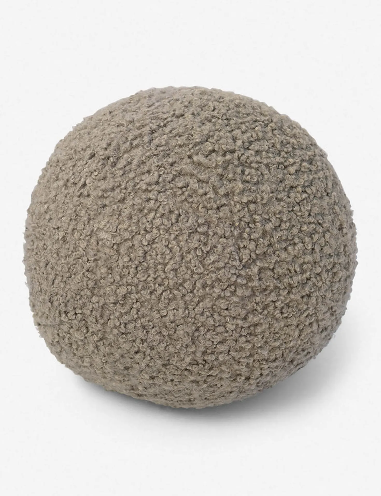 Bouclé Ball Pillow by Sarah Sherman Samuel
