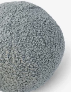 Bouclé Ball Pillow by Sarah Sherman Samuel