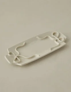 Bow Serving Dish by Stephanie Dawn Matthias