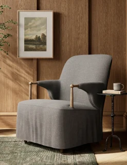 Brently Accent Chair by Amber Lewis x Four Hands