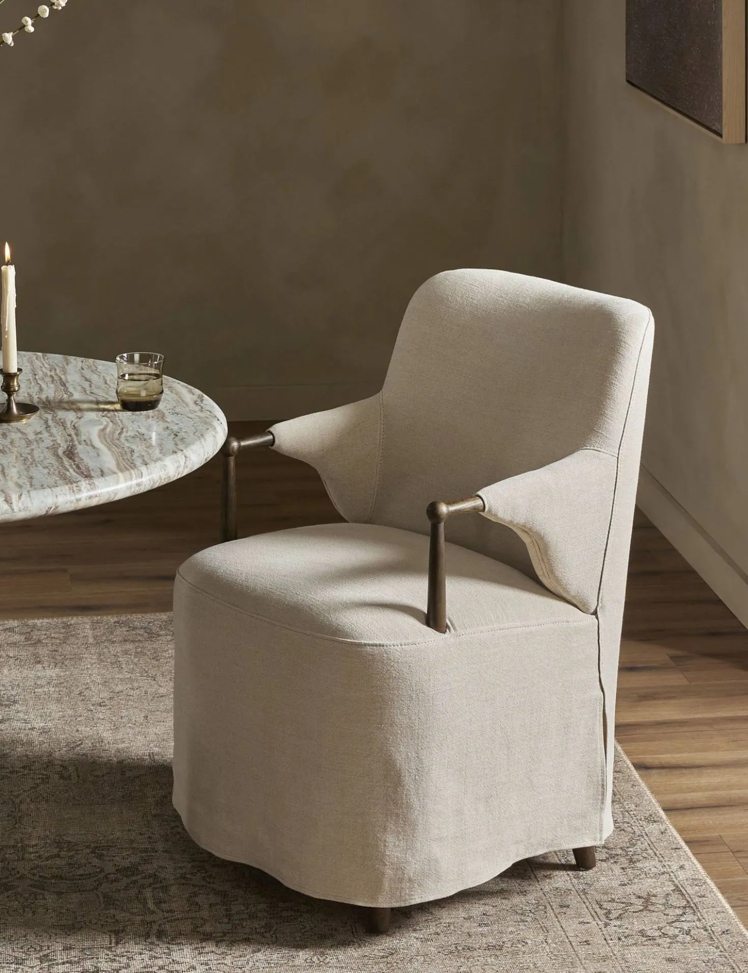 Brently Dining Chair by Amber Lewis x Four Hands