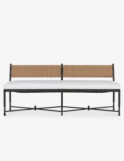 Breton Outdoor Bench by Amber Lewis x Four Hands