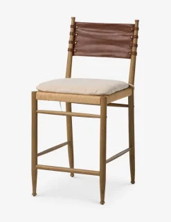 Brielle Counter Stool by Amber Lewis x Four Hands