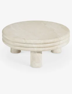 Brittny Round Coffee Table by Button Atelier x Co.House Designs
